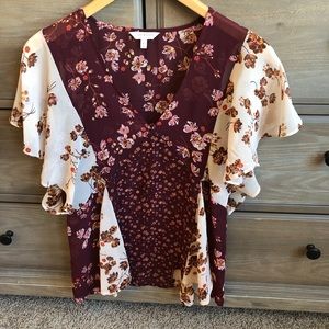 Lucky Brand Floral Top